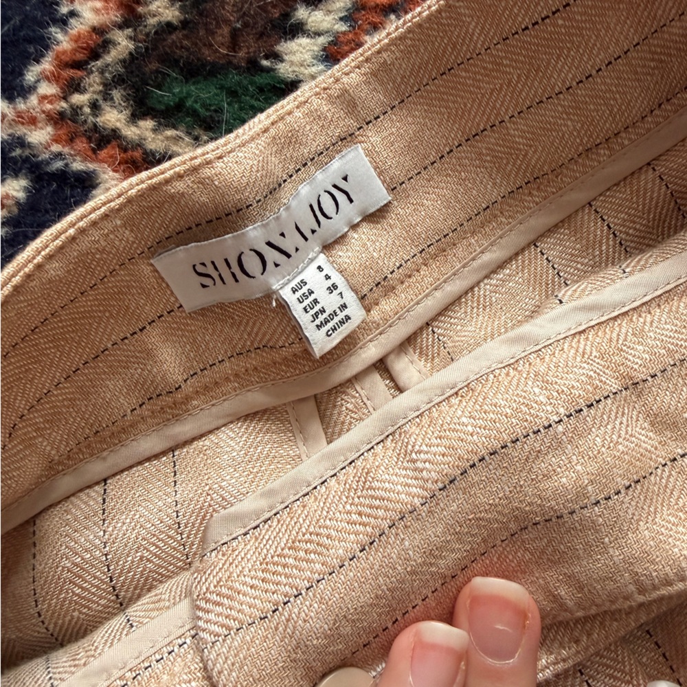 Shona Joy Linen Wide-Leg Pant - Picture 9 of 16